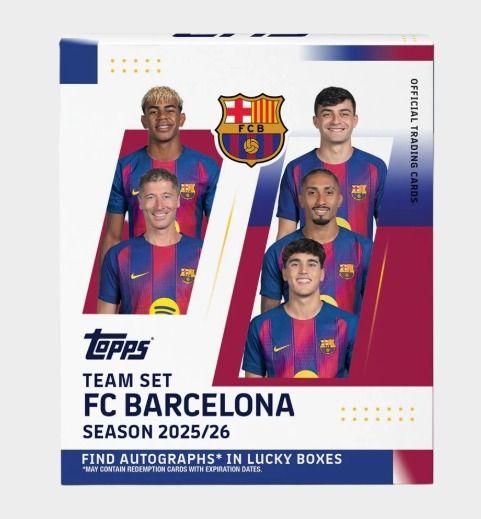 Topps Fc Barcelona 2025/26 Team Set 